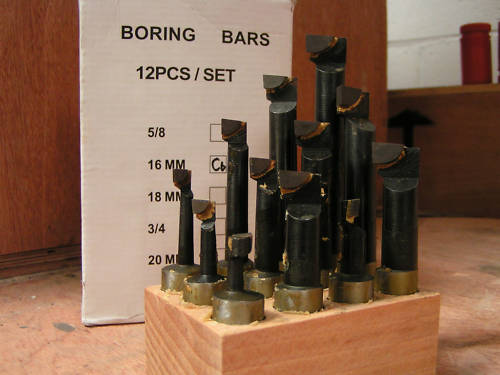 16mm Boring Bar Set - 12 piece - C6   